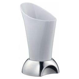 3168070 - 2.1 qt. China Goblet/Cone Set. Includes 1 China Goblet/Cone and Steel Base. 8.7" x 6.7", 12" tall. FRILICH ETO200E100 CONNECT