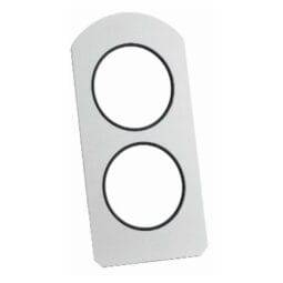 6272110 - GASTRO Vario Rack Aluminium Mounting Plate for 2 Displays incl. Scratch guard