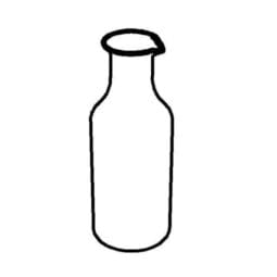3147261 - 1.3 qt. / 1.2L Replacement Glass Carafe Without Lid. FRILICH 3GL007 (Fits ESC036E003, ESC060E003, ESC036E001, ESC060E001, ESC012E001 Beverage Tubs and 3ME020 Lid)