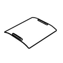 3089381 - Replacement Acrylic Board With Clamps for Sneeze Guard. FRILICH EB716K (Fits EB702E Sneeze Guard Set and EB704 Wire Stands)