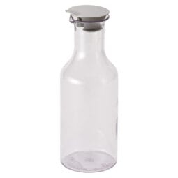 8158060 - 1.3 qt. / 1.2L Plastic Carafe with Stainless Steel Lid. 3.9" dia., 10.8" tall. FRILICH EB802E CONNECT (Fits ESC012E001, ESC060E001, ESC060E003, ESC036E001, ESC036E003 Carafe Beverage Tub Sets and EB634E Base)