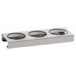 3188400 - B-LINE base 'Trio' stainless steel base with 3 location holes