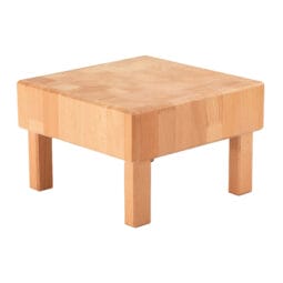 3652042 - PURE NATURE Cheese Stand `L-Cube`  Natural Solid Beech, bright, H: 210 mm