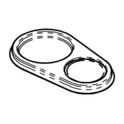 3133810 - Replacement Stainless Steel Drip Tray for Elegance Juice and Milk Dispensers. FRILICH 3TS023 (Fits ESC025E Juice and EMC030E Milk Dispensers)