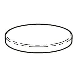 3158370 - Stainless Steel Lid of Hopper and Juicer