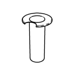 3131212 - Replacement Stainless Steel Crushed Ice Tube for Elegance Milk Dispenser. FRILICH 3CR001 (FIts EMC030E Milk Dispenser)