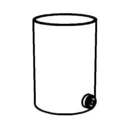 3170210 - 2.6 qt. / 0.7 gal. / 2.5L Replacement SAN Plastic Container for Elegance Juice Dispenser. FRILICH 3SA037 (Fits ESC025E Juice Dispenser)