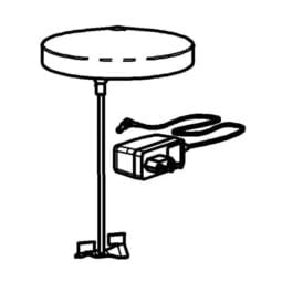 3176310 - ACCESSOIRE Lid/Hood Electric Paddle Stirring Kit for Juice Dispenser 5l, Model Gold, plastic Lid (24 carat gold-plated) incl. Power unit (100V-230V/12V, 13W)