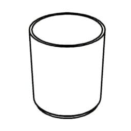 3195210 - SPARE Container Pot for Condiments/Jam, 0.6 l, frosted look, stackable (dishwasher-proof)