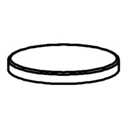 9090486 - Stainless Steel Lid for "Creazion" 1.3 gal. (5 liters) Juice Dispenser, Replacement Part