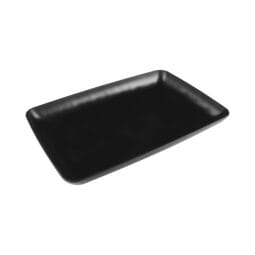 RT15RC-B - Melamine Rectangular Platter - Black