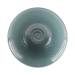 D1005RR-ABY - Melamine Bowl - Aubergine Matte Finish Outside/Abyss Gloss Finish Inside