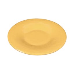 D6P-MY - Melamine Round Plate - Mustard Yellow