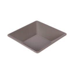 DB834SQ-MR - Melamine Square Bowl - Mushroom