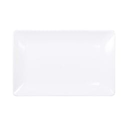 M1811RC-NW - Melamine Rectangular Platter - White
