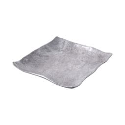D10134SQ-CO - Melamine Square Plate - Coal