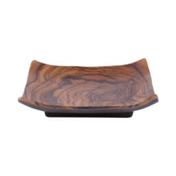 D758SQ-SEQ - Melamine Square Plate - Sequoia