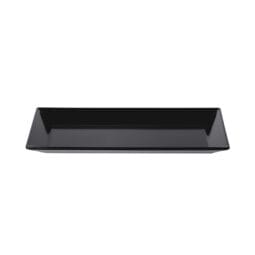 DMP94-B - Melamine Rectangular Plate - Black