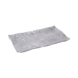 D71238RC-CO - Melamine Rectangular Plate - Coal