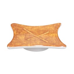 V61-AS - Melamine Square Pedestal Plate - Design