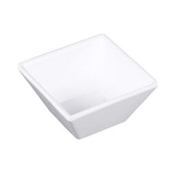 DB3SQ-W - Melamine Square Bowl - White