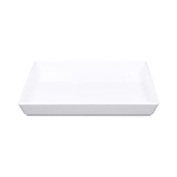 M1215-NW - Melamine Rectangular Bowl - White