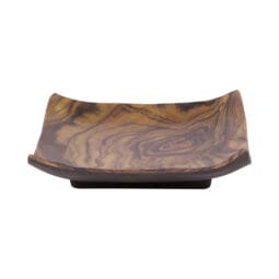 D558SQ-SEQ - Melamine Square Plate - Sequoia