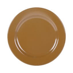 D1175PL-TAP - Melamine Round Rim Plate - Tapenade
