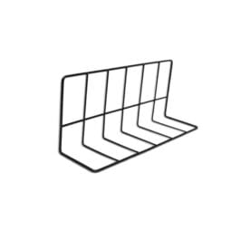 W4614-B - Metal Wire Divider - Vinyl Coated Black