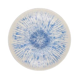 B234058-CLB - Melamine Round Plate - Catalina Light Blue