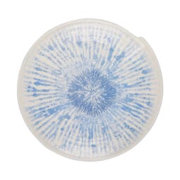 B233106-CLB - Melamine Irregular Round Plate - Catalina Light Blue