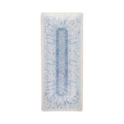 B230115-CLB - Melamine Rectangular Plate - Catalina Light Blue