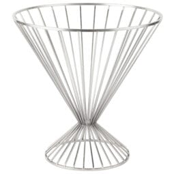 IRB-103C - 15" Round Basket w/ Base, 14" Tall