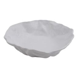 RNX209 - 143.75 oz rainex showered white buffet melamine bowl (extra large), 14"L x 14"W x 2.25"H, GET, cheforward