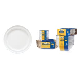 SP-DP-508-W - 8" Round Plate. Special Packaging