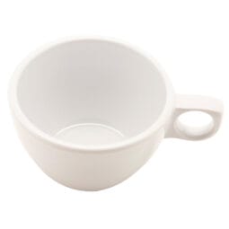 DC-100-W - 7.5 oz. (8.4 oz. Rim-Full), 3.75" Ovide Coffee Cup, 2.5" Deep