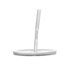 SC-32-LIDSTRAW-CL - Replacement Lid & Straw for SC-32 Reusable Tumbler. Lid Dia. 4.25" x0.3" H. Straw Length: 8.25" x 0.3" Dia. opening. GET, Reusable Tumbler