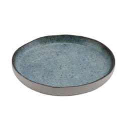20038-REB - 4" savor robin egg blue round melamine plate, 4"L x 4"W x 0.56"H, GET, cheforward