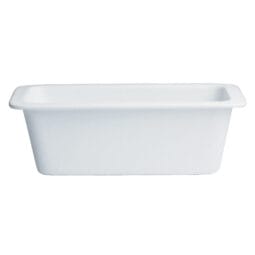 TPUD44WW - 2.4 qt., 12.4" x 6.5" Third Size Food Pan to fit Tile 22, 3.8" Deep