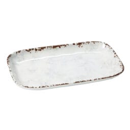 CS-117-FM - 12" x 7.5" Irregular Rectangular Platter