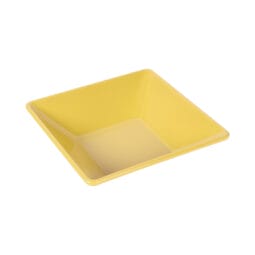 DB834SQ-OO - Melamine Square Bowl - Olive Oil