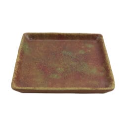 20030-CAI - 4" savor clay azula iris square melamine plate, 4"L x 4"W x 0.5"H, GET, cheforward