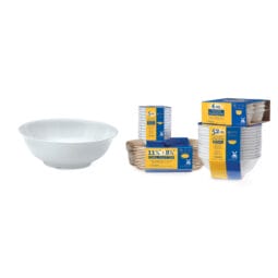 SP-M-813-W - 2.3 qt. (2.3 qt. Rim-Full), 9.75" Bowl, 3" Deep. Special Packaging