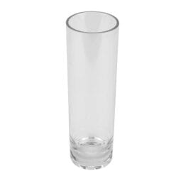 V-13-CL - 31.5" Tall, Tabletop, Display, Accent Vase, Break Resistant Plastic, 8" dia., G.E.T. Table Accessories