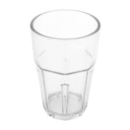 9911-CL - 10 oz. (12.4 oz. Rim-Full), 3.13" Textured Beverage, 4.75" Tall