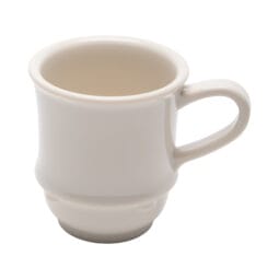 TM-1208-IV - 8 oz. (9.5 oz. Rim-Full), 3.25" Stacking Mug, 3.5" Deep