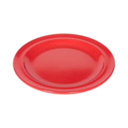 DP-507-RED - 7.25" Round Plate, Red