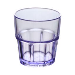 9907-1-BL - 7 oz. (7.65 oz. Rim-Full), 3" Rocks, 3.25" Tall