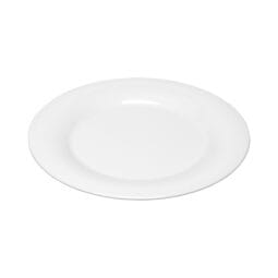 WP-10-DW/LGCL - 10.5 Wide Rim Plate Light Green Bottom