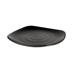 JW1118-B - Melamine Square Plate - Black